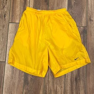 Gold Nike Shorts